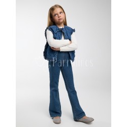 Pantalón niña vaquero...