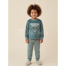 Pijama niño Verde Premium...