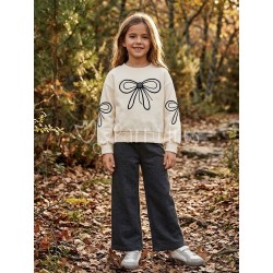 Conjunto niña sudadera y...
