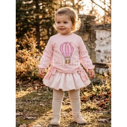 Conjunto bebé niña Chanel Rosa