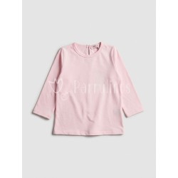 Camiseta básica bebé niña...