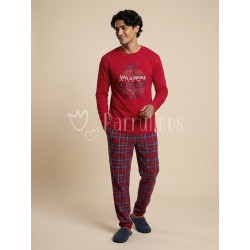 Pijama hombre navideño dos...