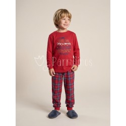 Pijama infantil navideño...
