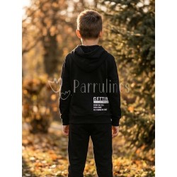 Chándal niño negro con... 2
