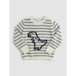 Jersey bebé niño rayas gris...