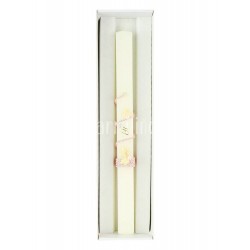 Vela para bautismo Rosa 2