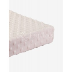 Manta topos Minky Rosa 2